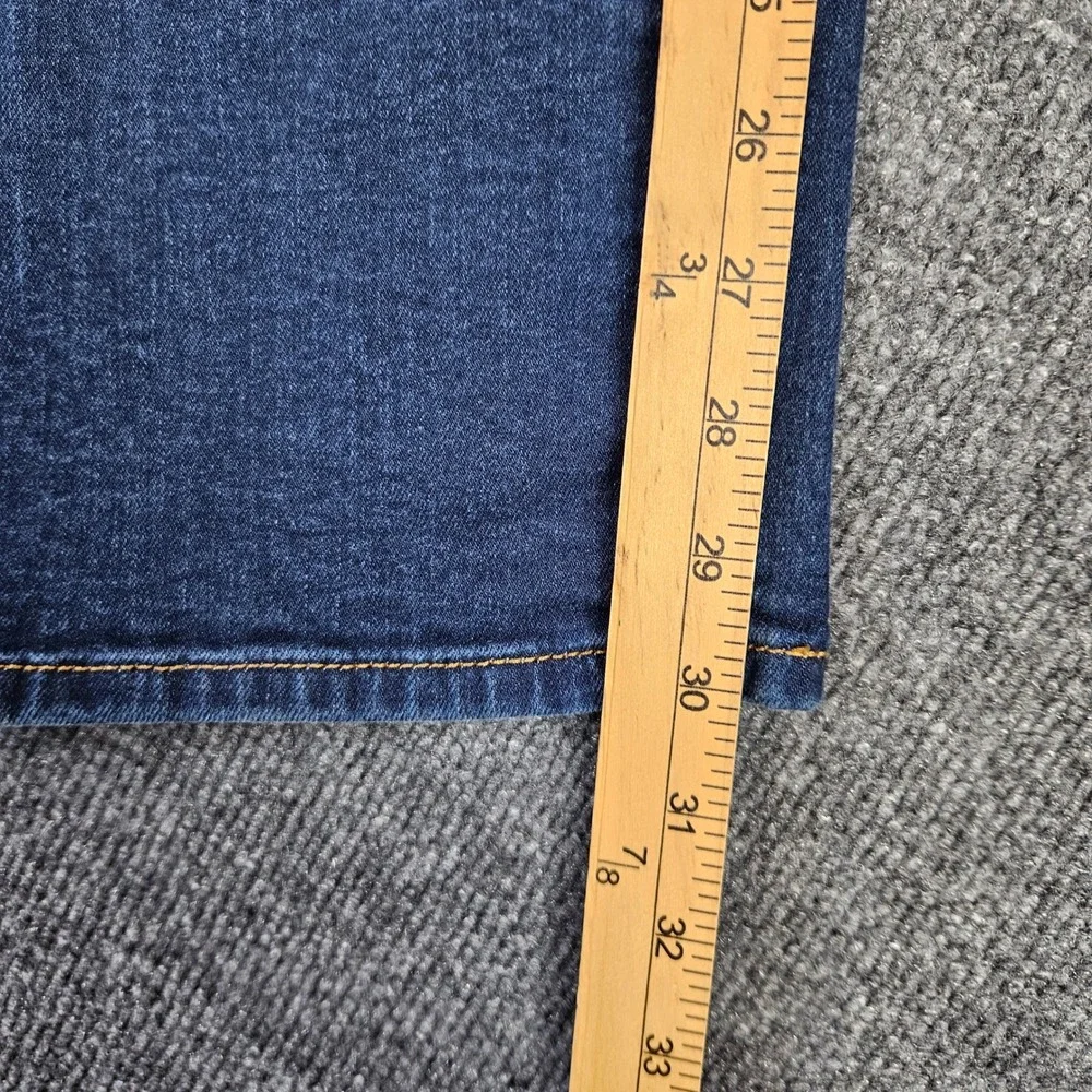 Levis 501‎ Jeans Men's 38x32(30) Straight Leg Dark Wash Stretch Denim Button Fly